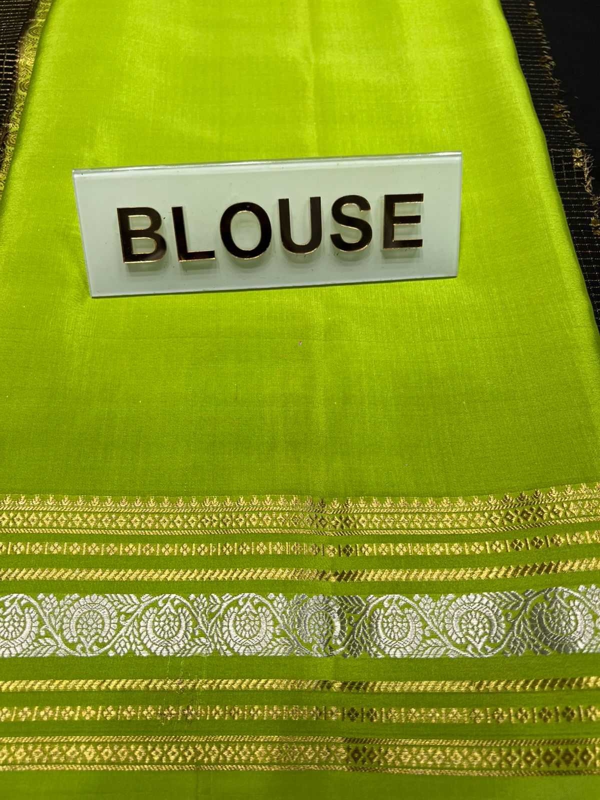 Pure Mysore Silk Saree.