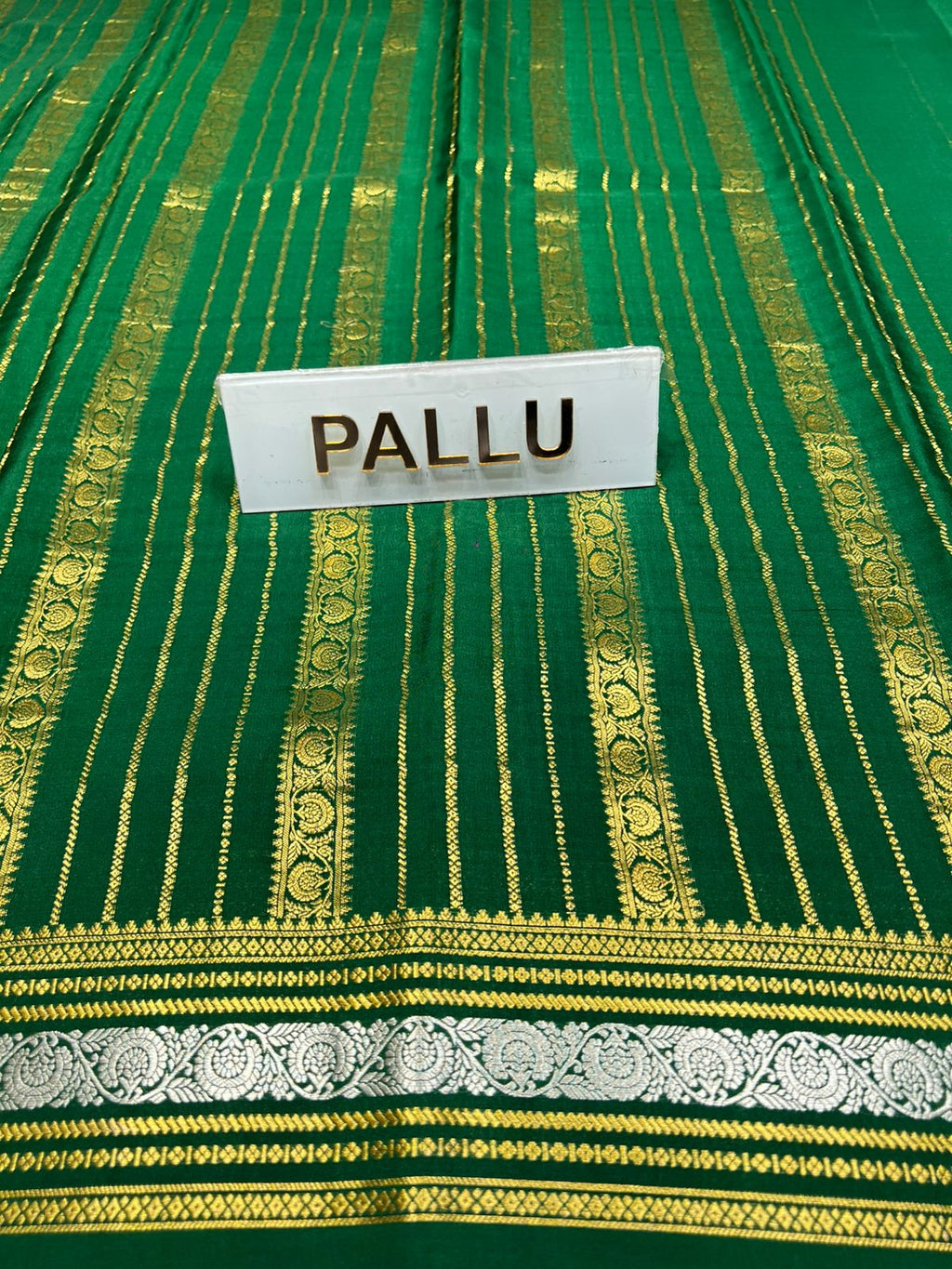 Pure Mysore Silk Saree.