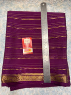 Pure Mysore Silk Saree.