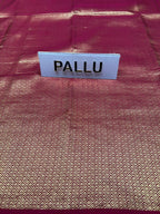 Pure Mysore Silk Saree.