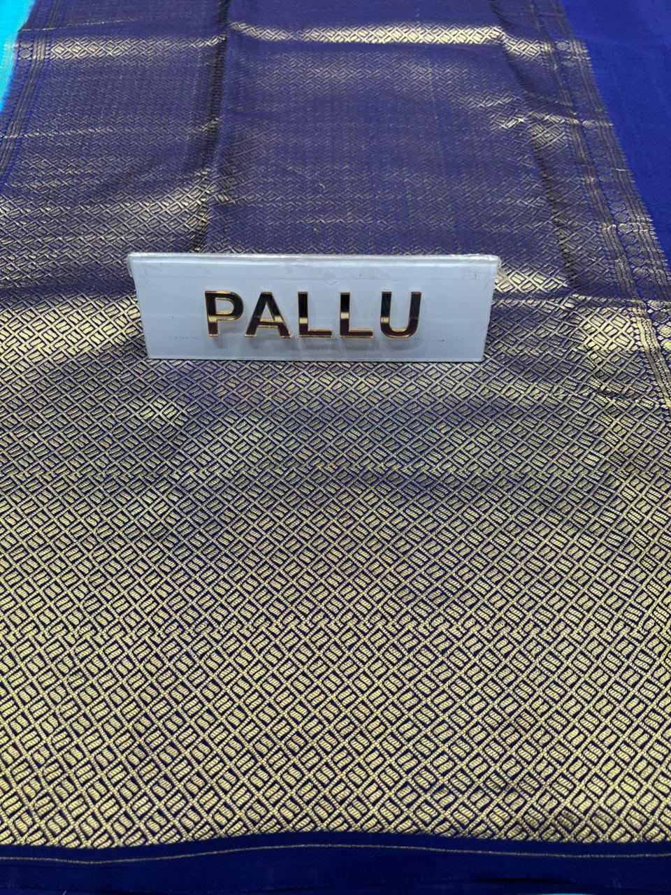 Pure Mysore Silk Saree.