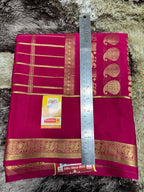 Pure Mysore Silk Saree.