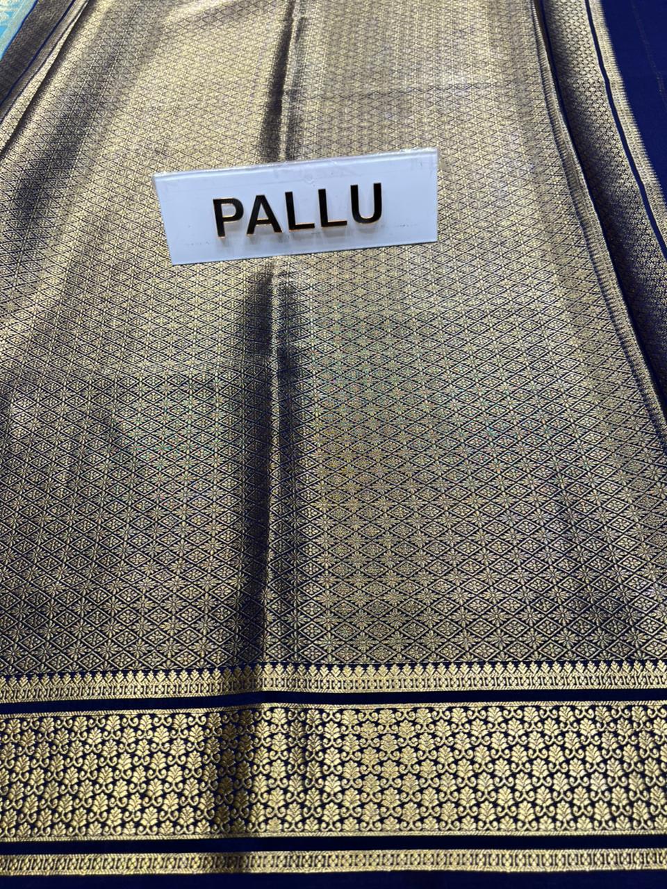 Pure Mysore Silk Saree.