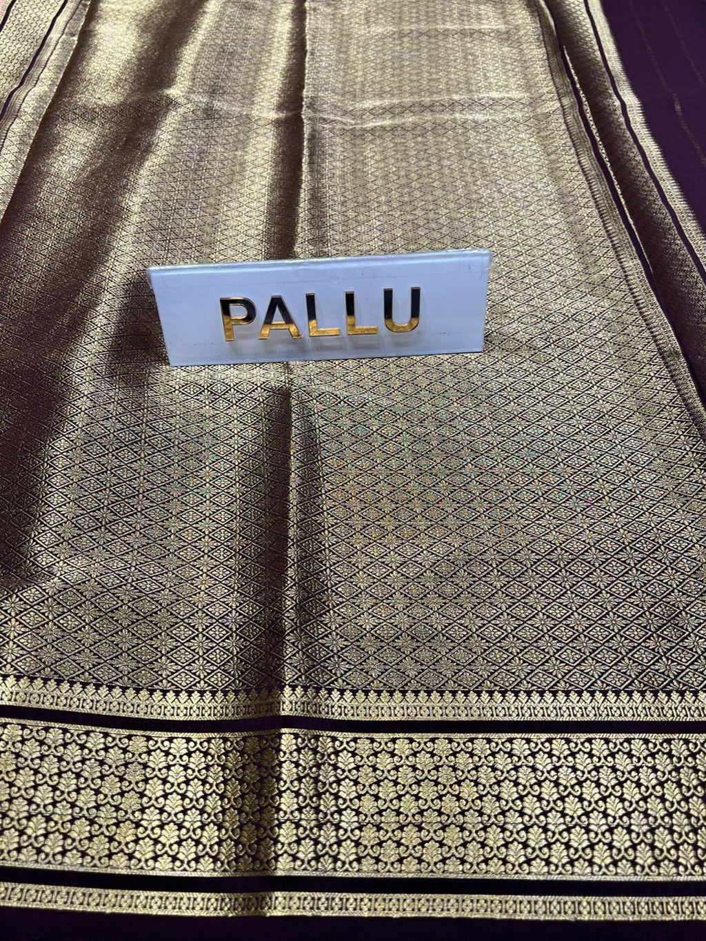 Pure Mysore Silk Saree.