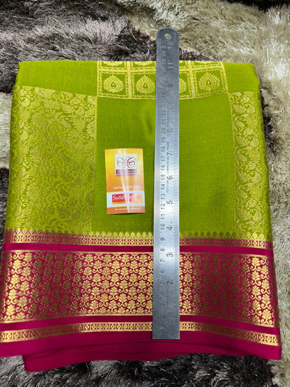 Pure Mysore Silk Saree.