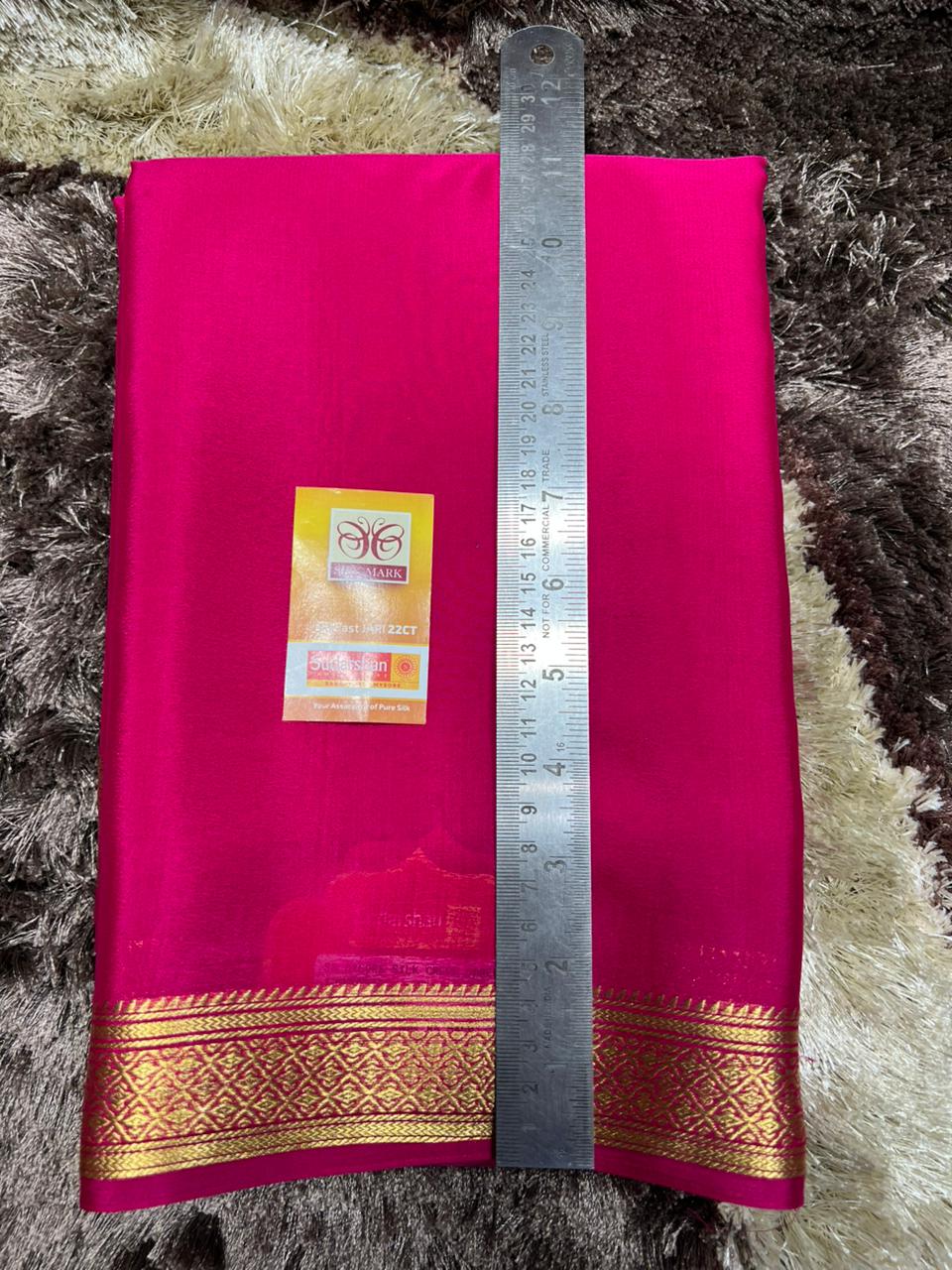 Pure Mysore Silk Saree ( 60Grams )