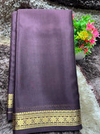 Pure Mysore Silk Saree ( 60Grams )