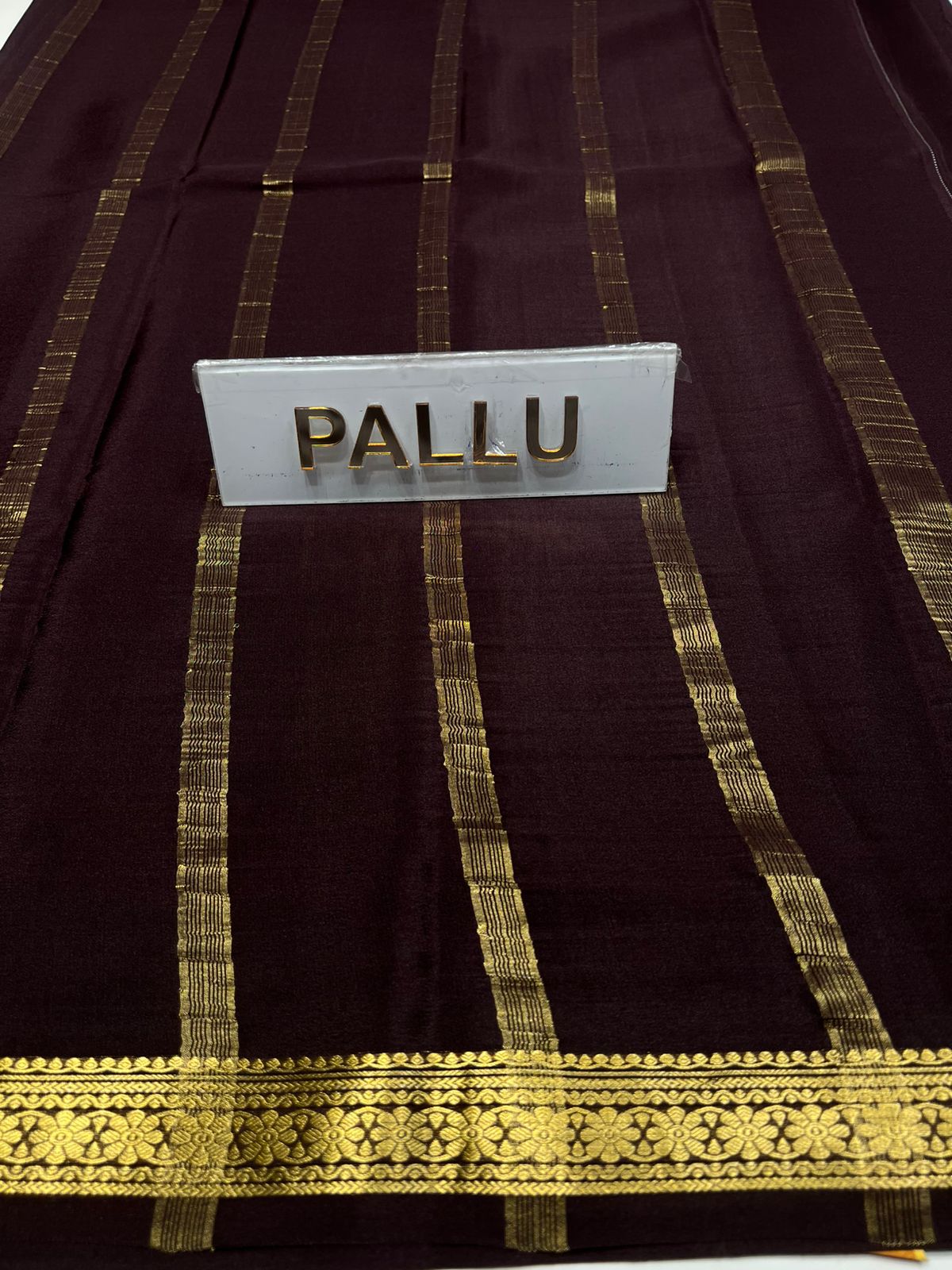 Pure Mysore Silk Saree ( 60Grams )