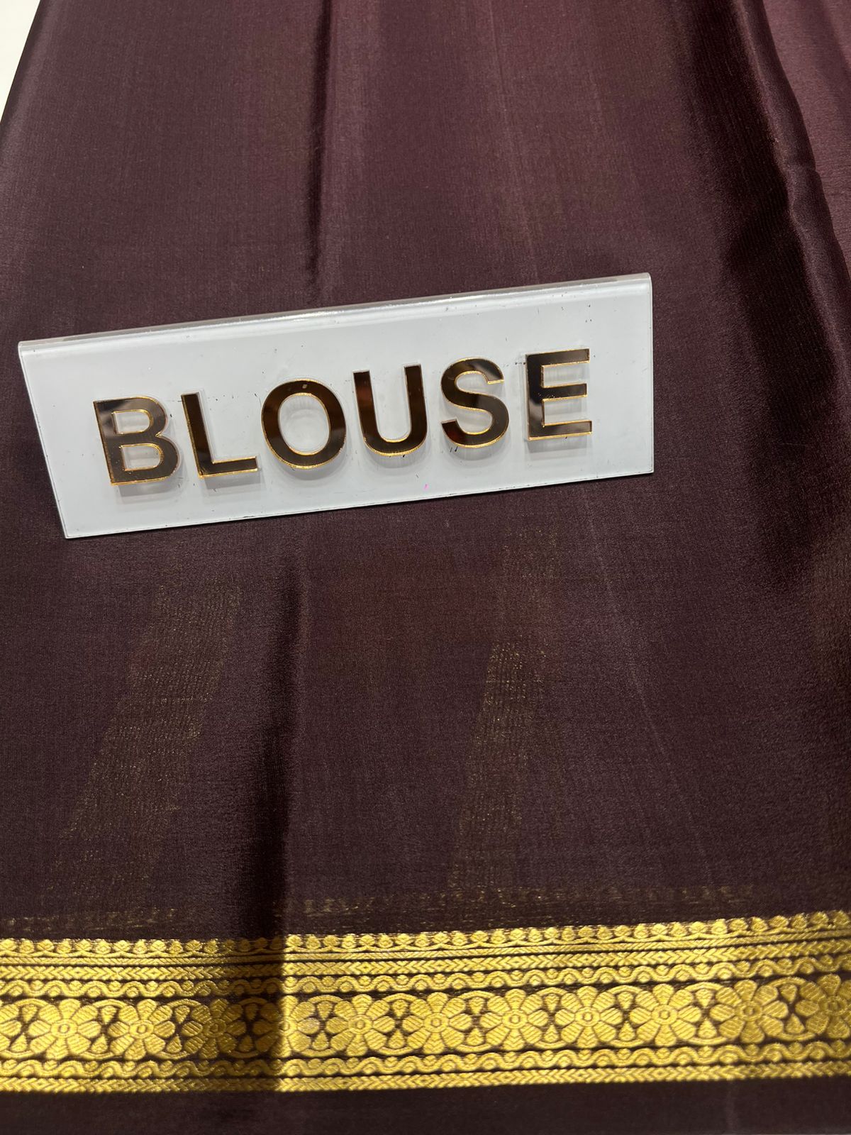 Pure Mysore Silk Saree ( 60Grams )