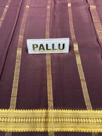 Pure Mysore Silk Saree ( 60Grams )