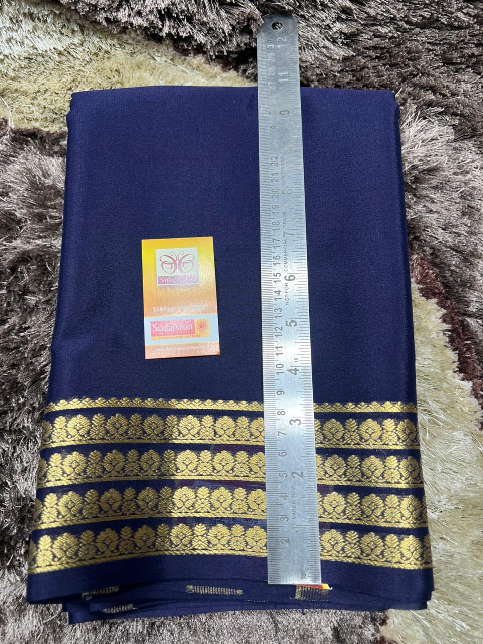 Pure Mysore Silk Saree ( 60Grams )