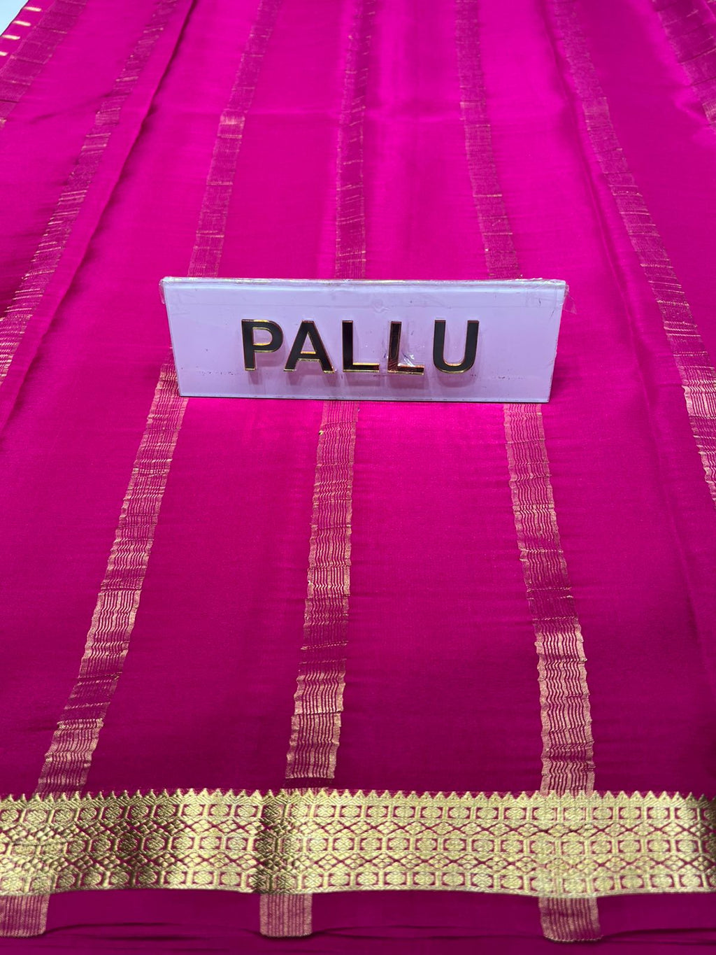 Pure Mysore Silk Saree ( 60Grams )