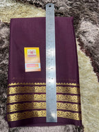 Pure Mysore Silk Saree ( 60Grams )