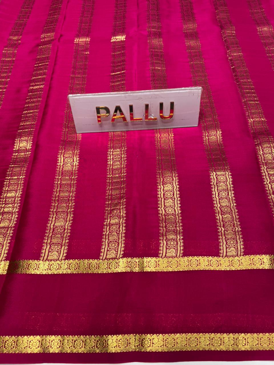Pure Mysore Silk Saree ( 60Grams )