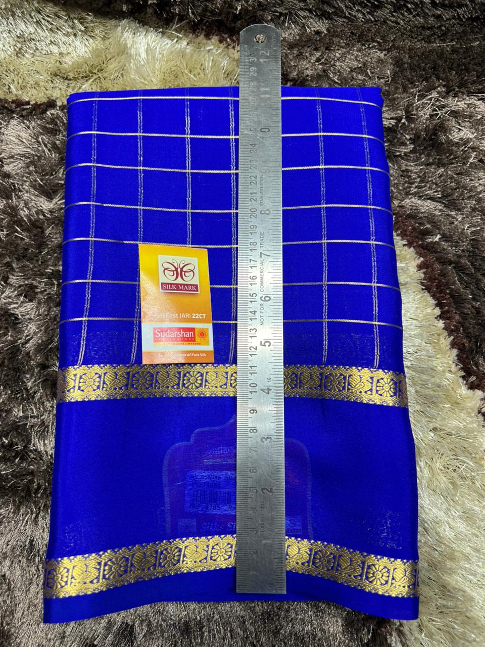 Pure Mysore Silk Saree ( 60Grams )