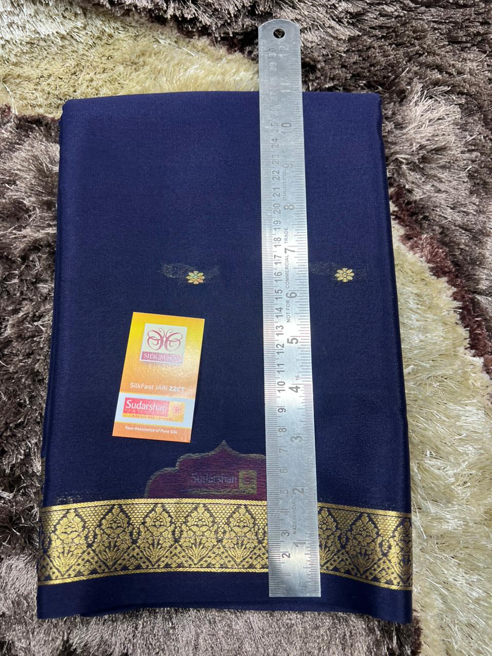 Pure Mysore Silk Saree ( 60Grams )