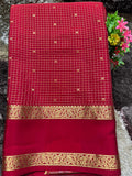 Pure Mysore Silk Saree.