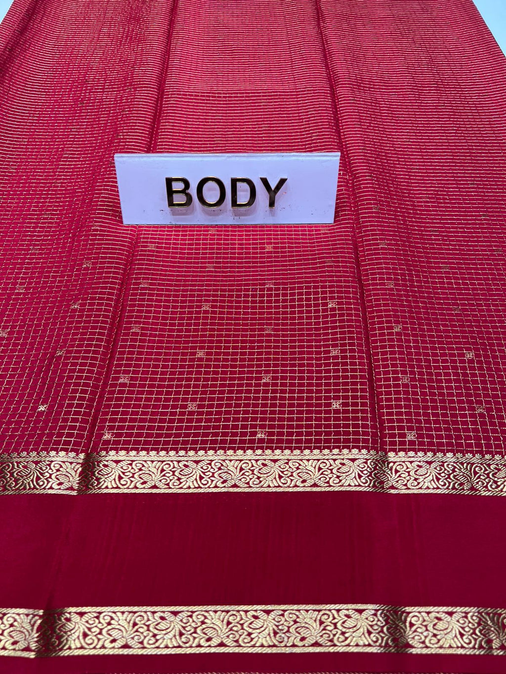 Pure Mysore Silk Saree.