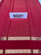 Pure Mysore Silk Saree.