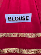 Pure Mysore Silk Saree.