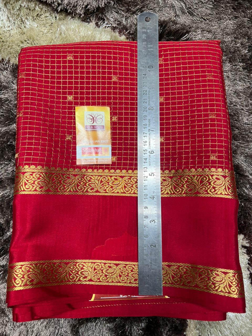 Pure Mysore Silk Saree.