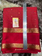 Pure Mysore Silk Saree.