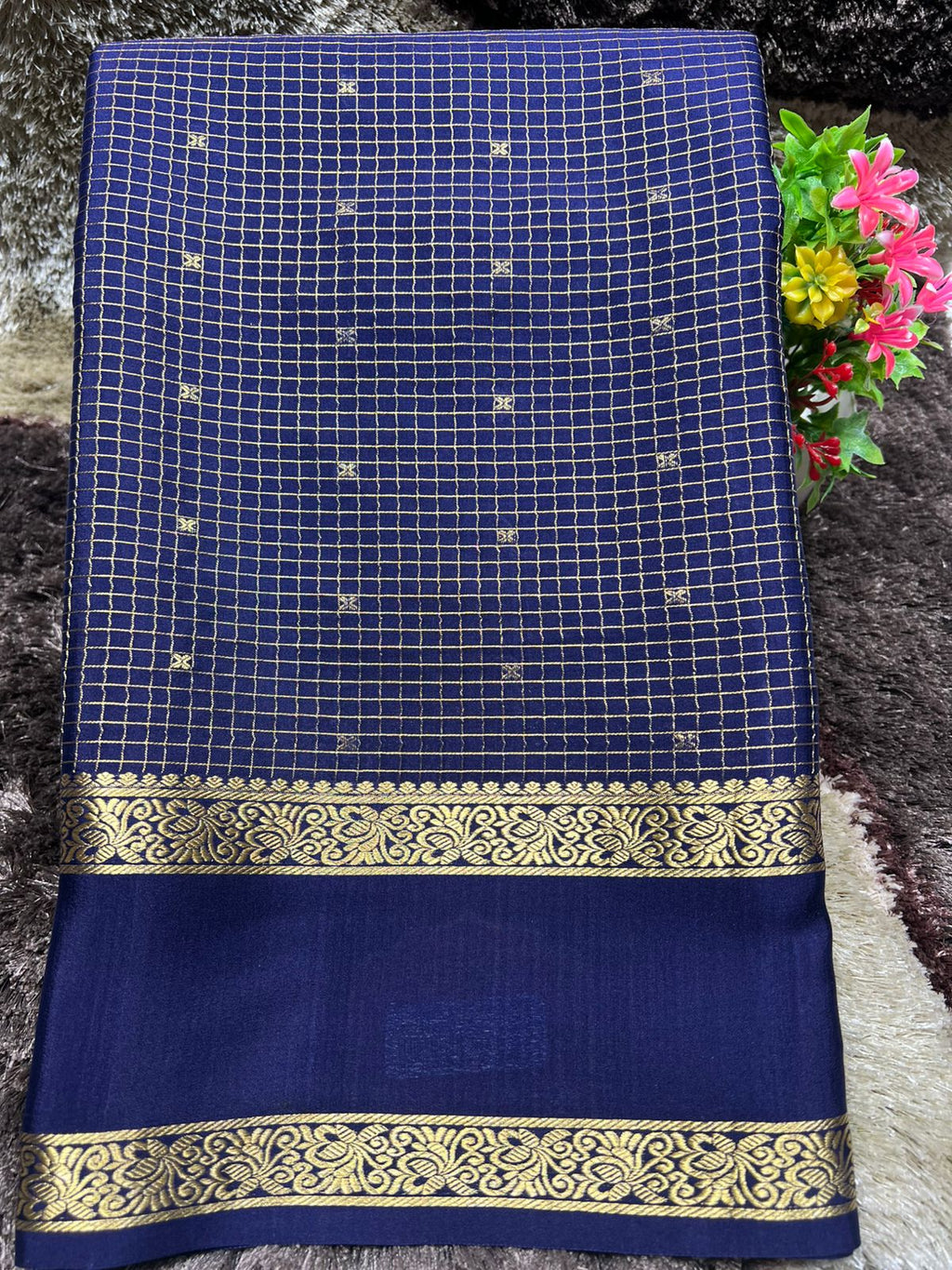 Pure Mysore Silk Saree.