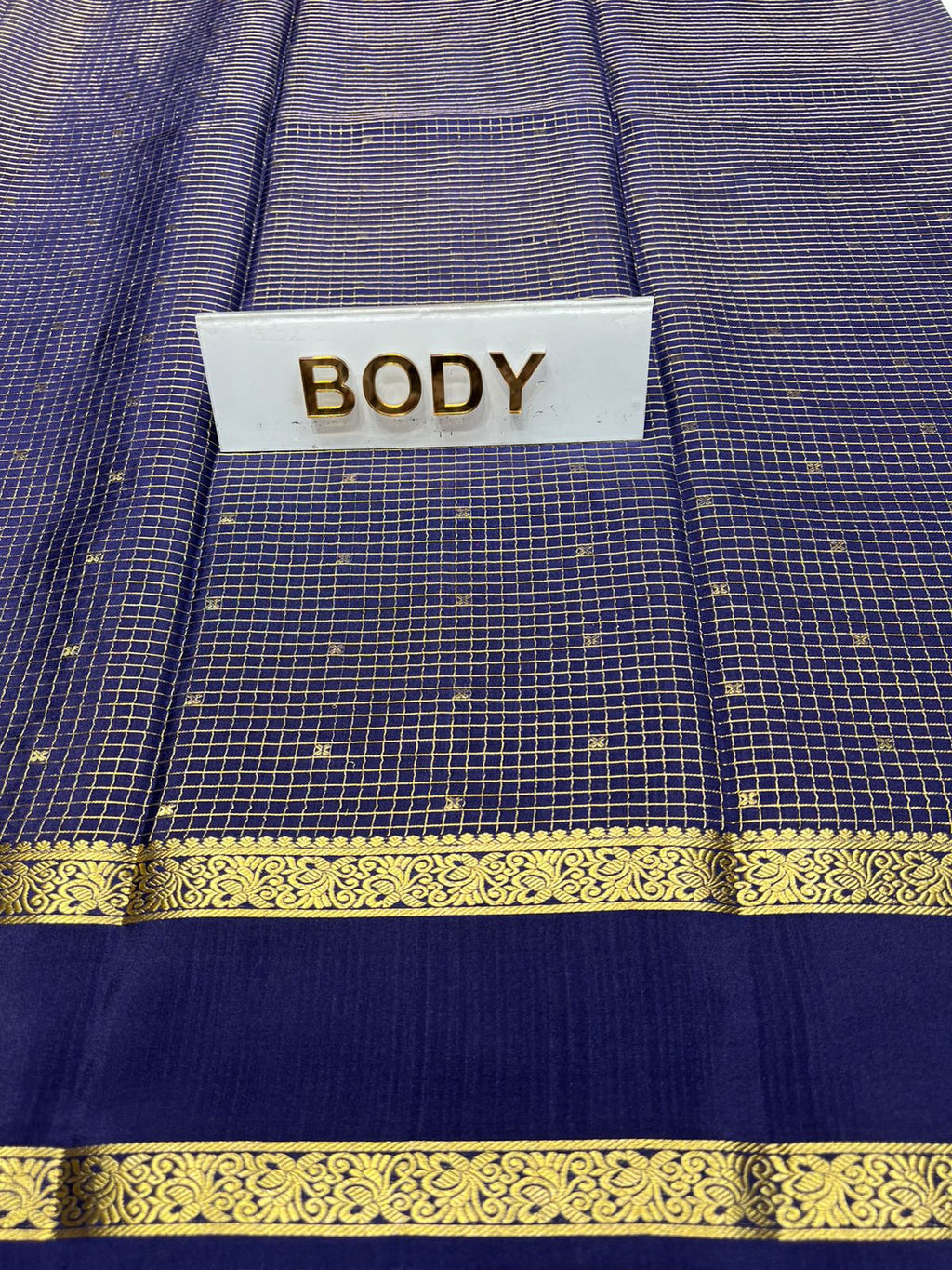 Pure Mysore Silk Saree.