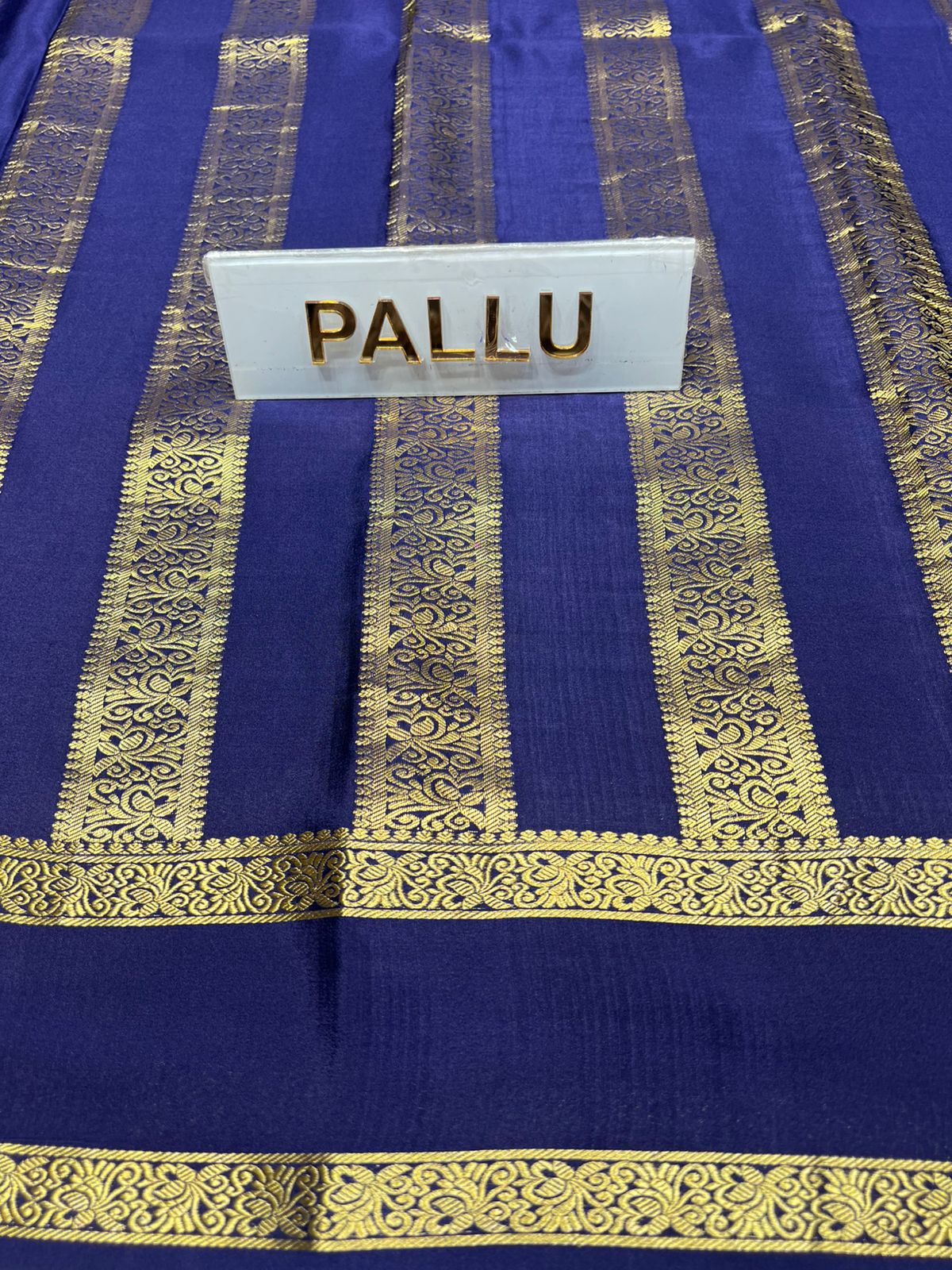Pure Mysore Silk Saree.