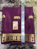 Pure Mysore Silk Saree.