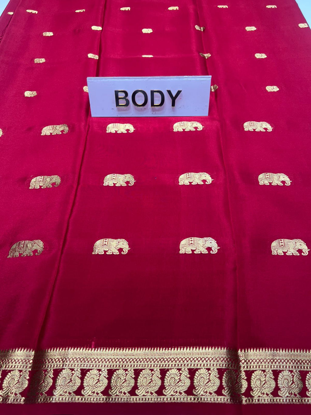 Pure Mysore Silk Saree.