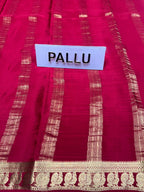 Pure Mysore Silk Saree.