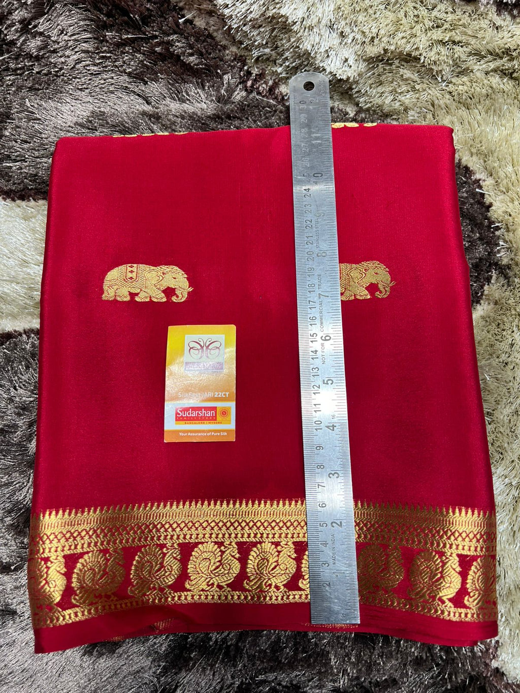 Pure Mysore Silk Saree.