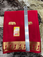 Pure Mysore Silk Saree.