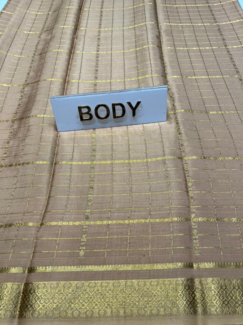 Pure Mysore Silk Saree.