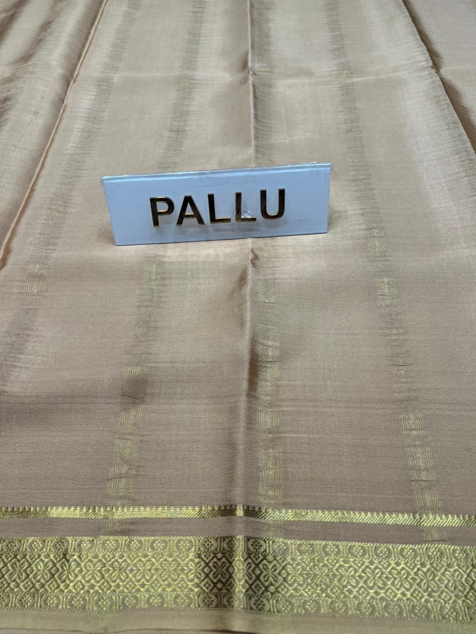 Pure Mysore Silk Saree.