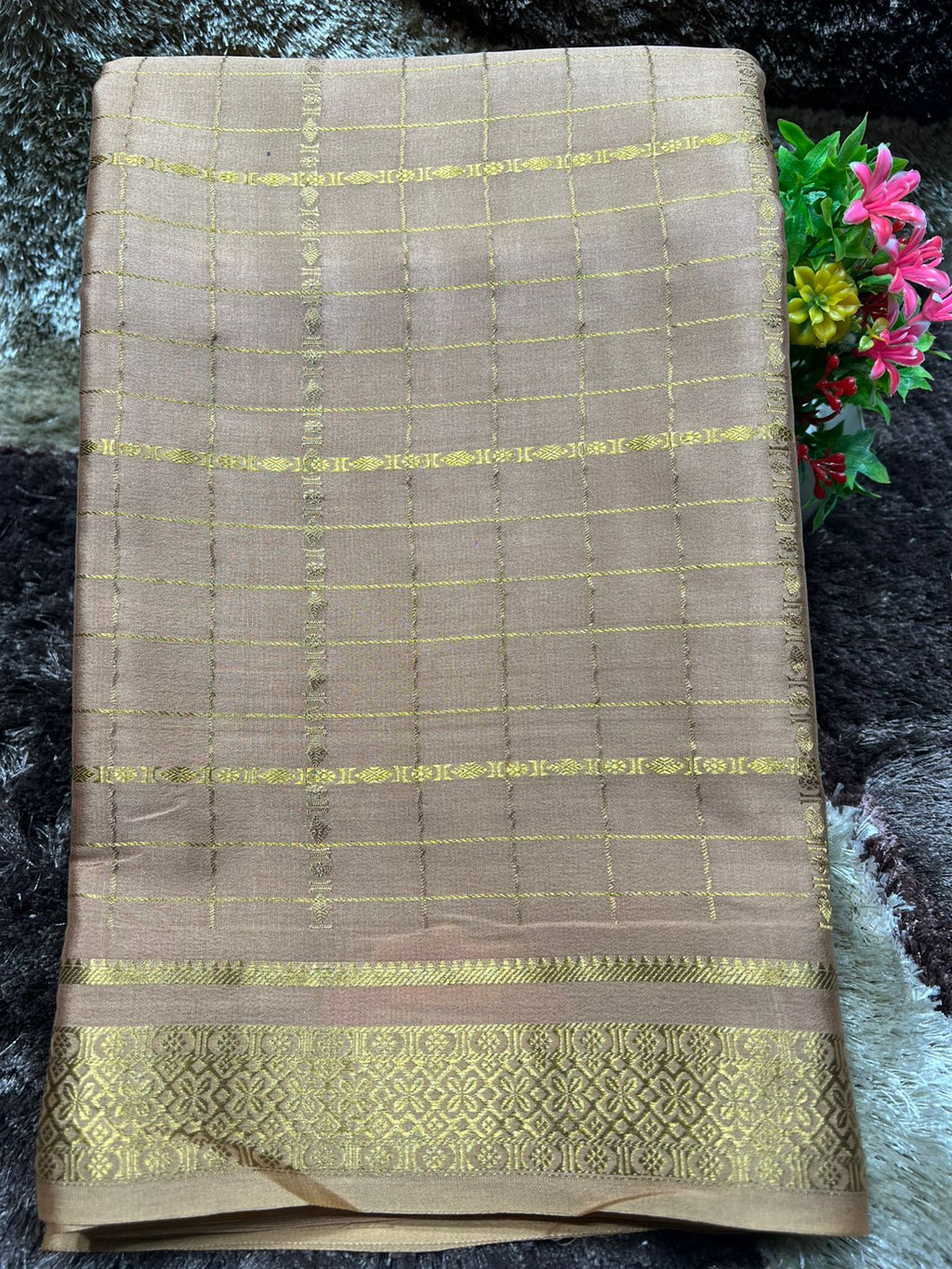 Pure Mysore Silk Saree.