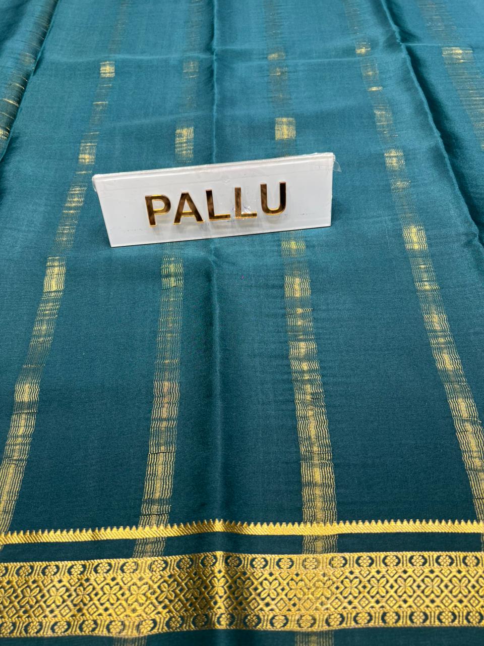 Pure Mysore Silk Saree.