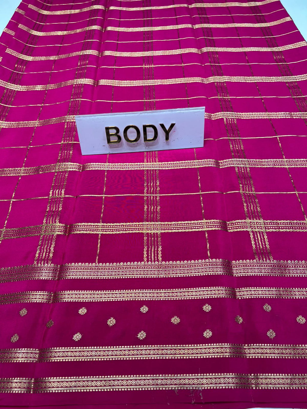 Pure Mysore Silk Saree.