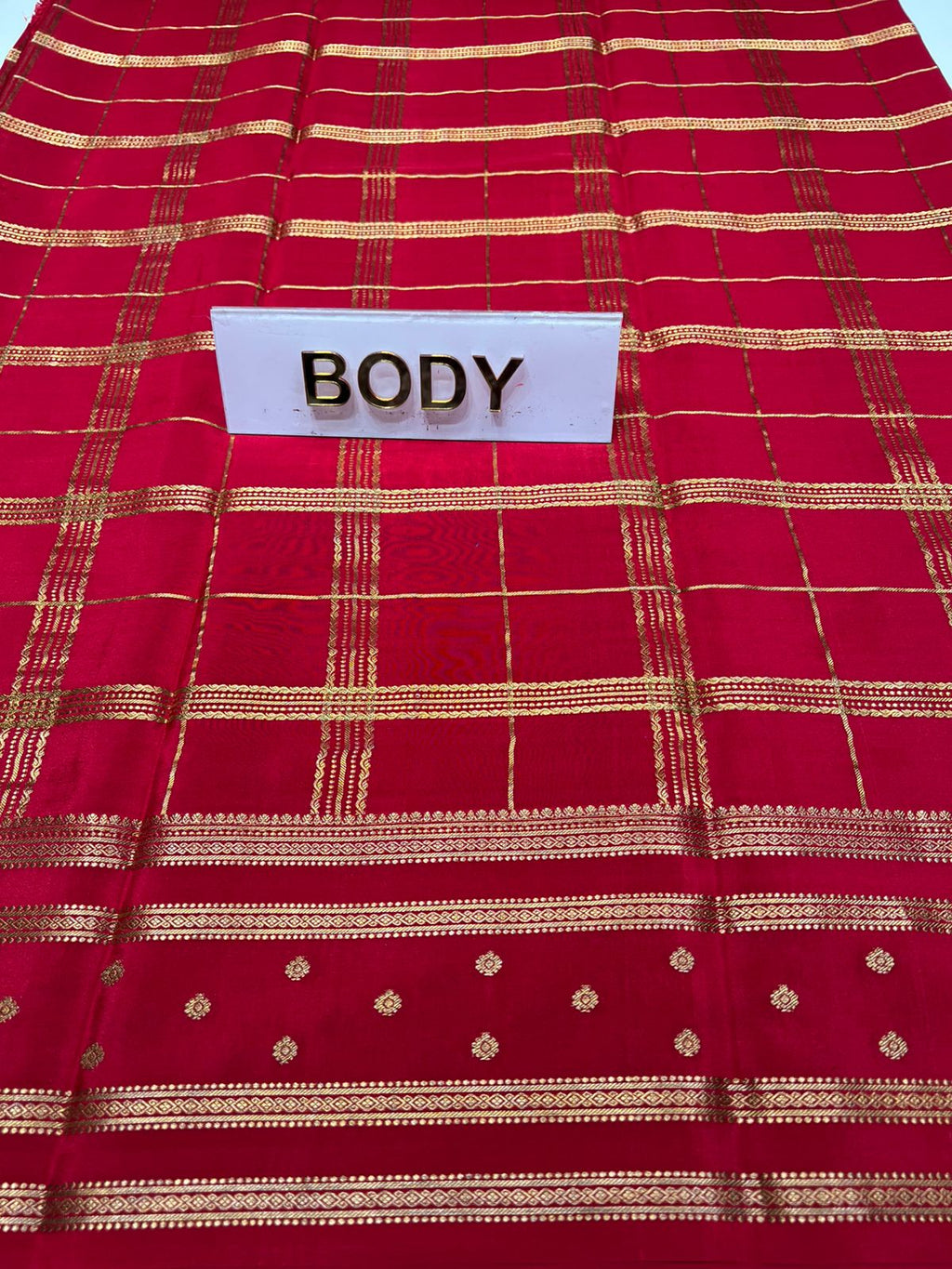 Pure Mysore Silk Saree.