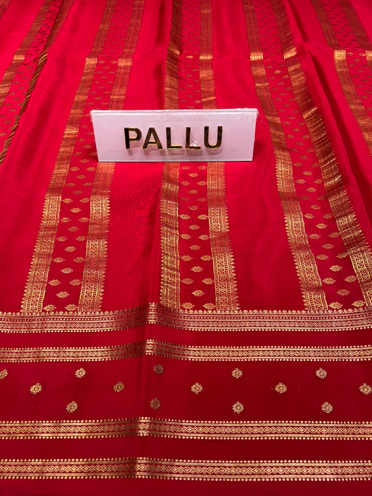 Pure Mysore Silk Saree.
