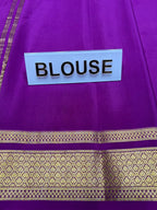 Pure Mysore Silk Saree.