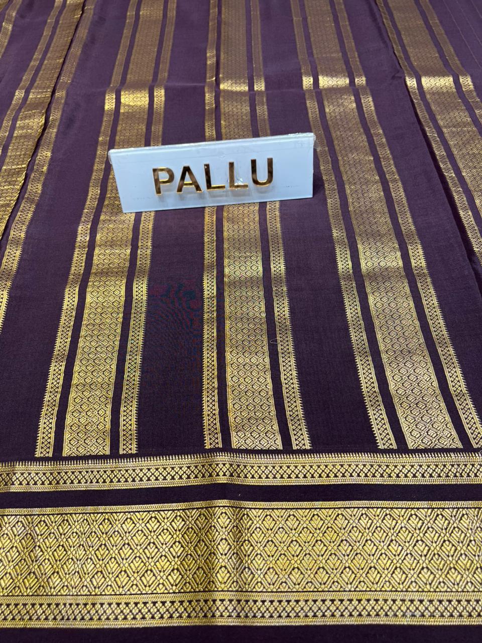 Pure Mysore Silk Saree.