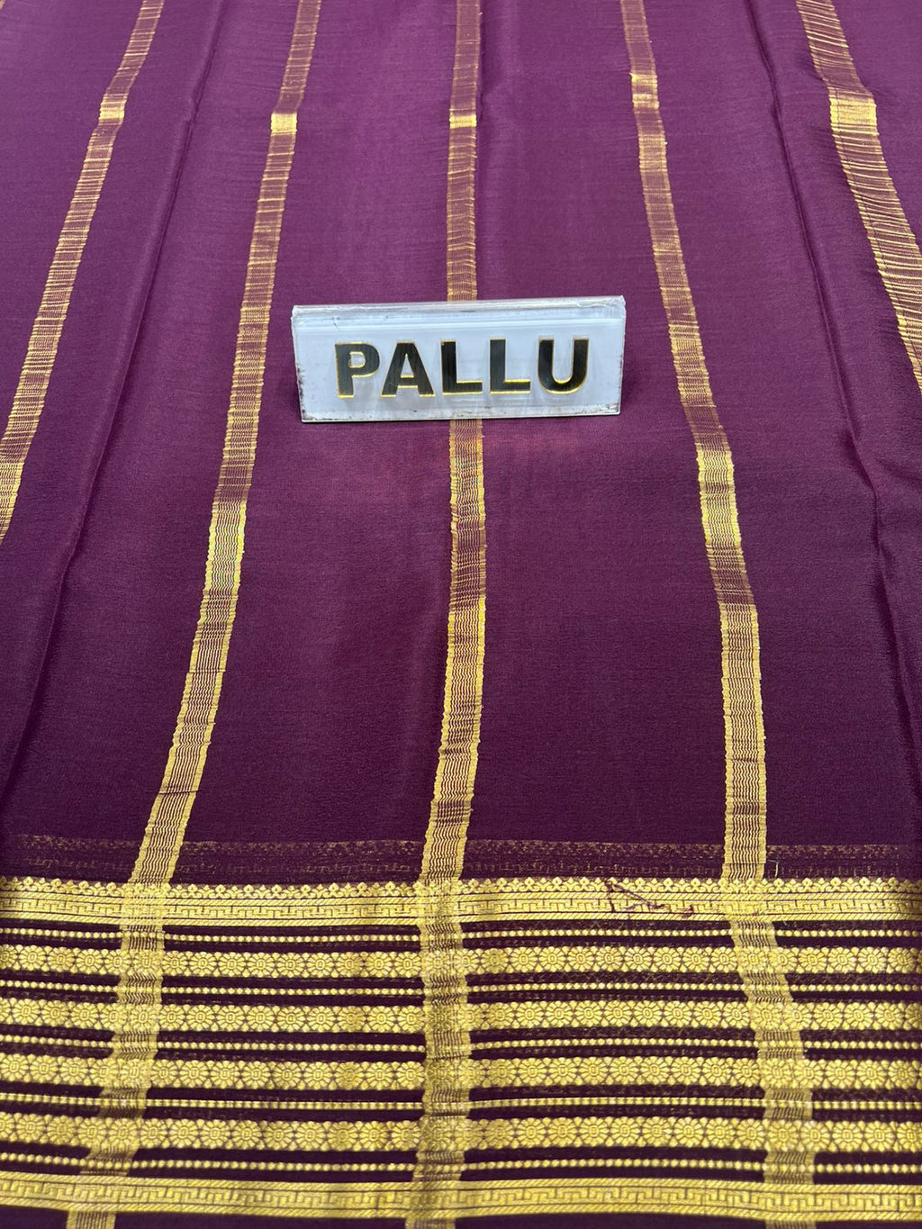 Pure Mysore Silk Saree ( 60Grams )