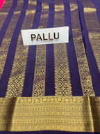 Pure Mysore Silk Saree.