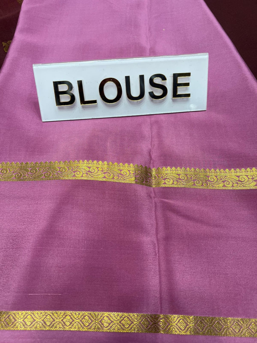 Pure Mysore Silk Saree.