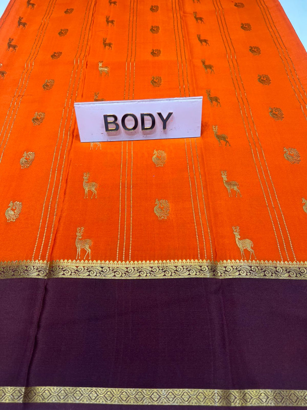 Pure Mysore Silk Saree.
