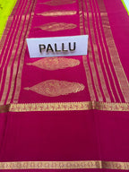 Pure Mysore Silk Saree.