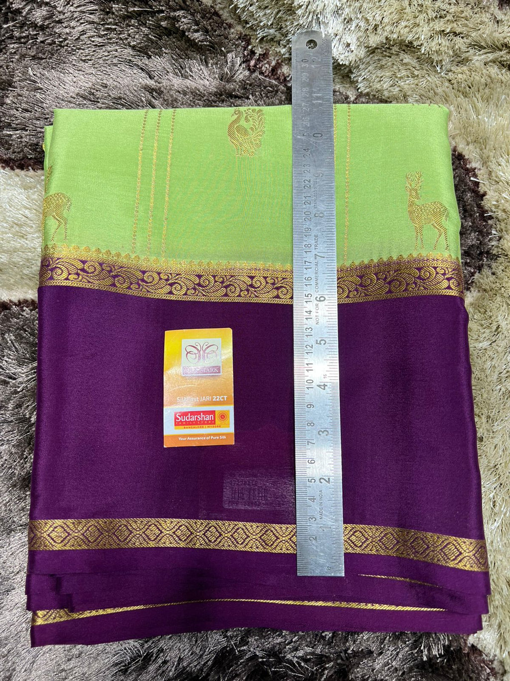 Pure Mysore Silk Saree.