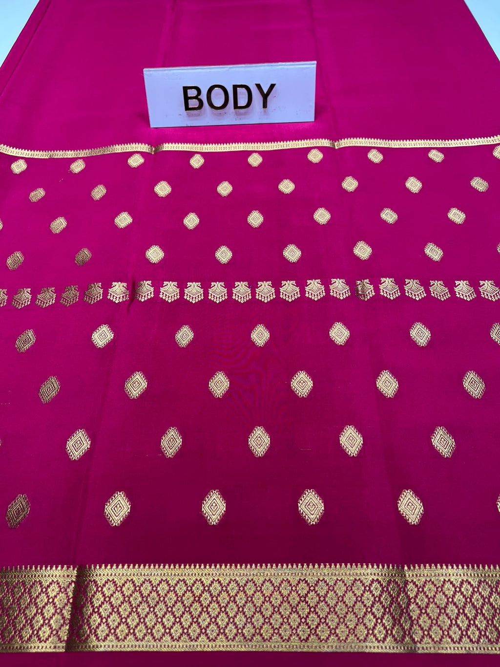 Pure Mysore Silk Saree.